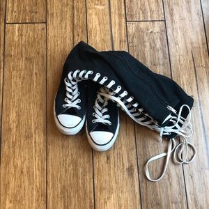 Knee High Converse